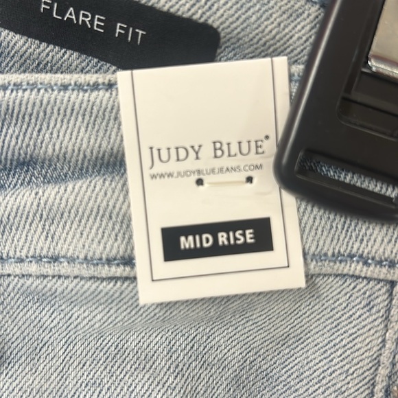 Light Wash Rhinestone Flare Jeans - Judy Blue, 88895 - Picture 8 of 8